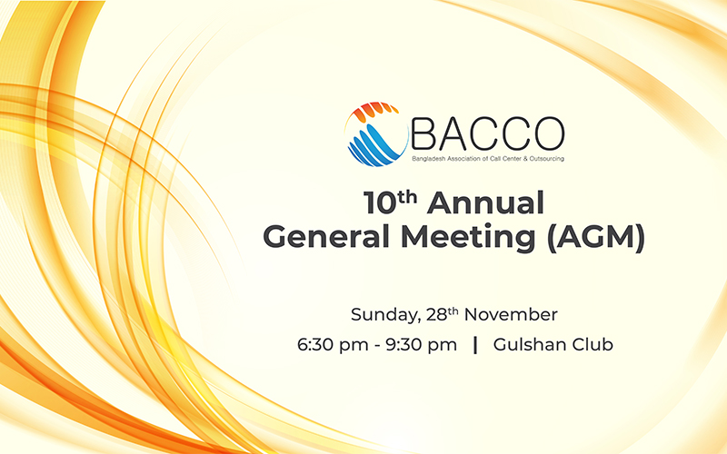 10th Annual General Meeting of BACCO