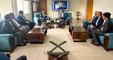 ডাক, টেলিযোগাযোগ ও তথ্যপ্রযুক্তি মন্ত্রীর সাথে বাক্কো প্রতিনিধিদলের বৈঠক